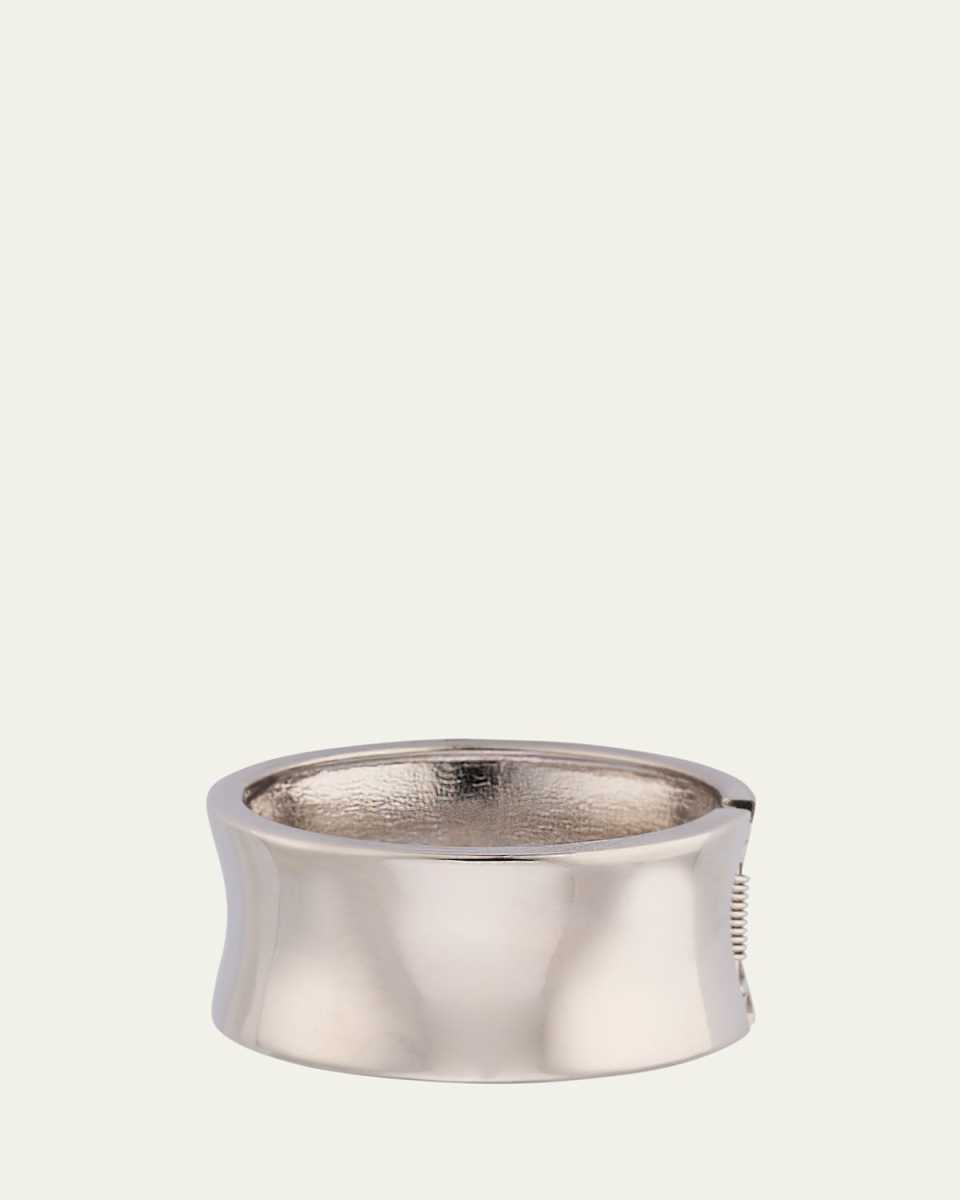 Silver Plated Hinge Bracelet